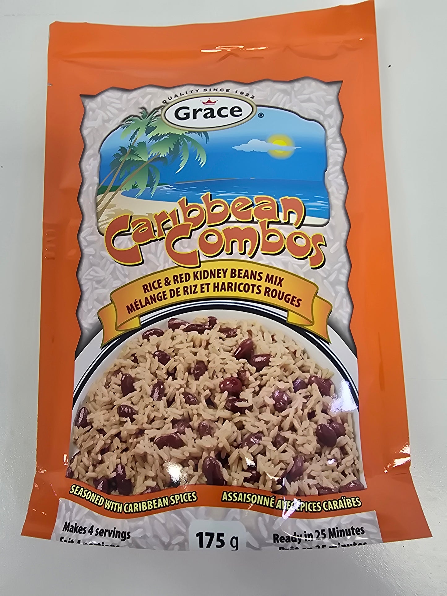 Caribbean Combs Rice & Red Kidney Veans 175g