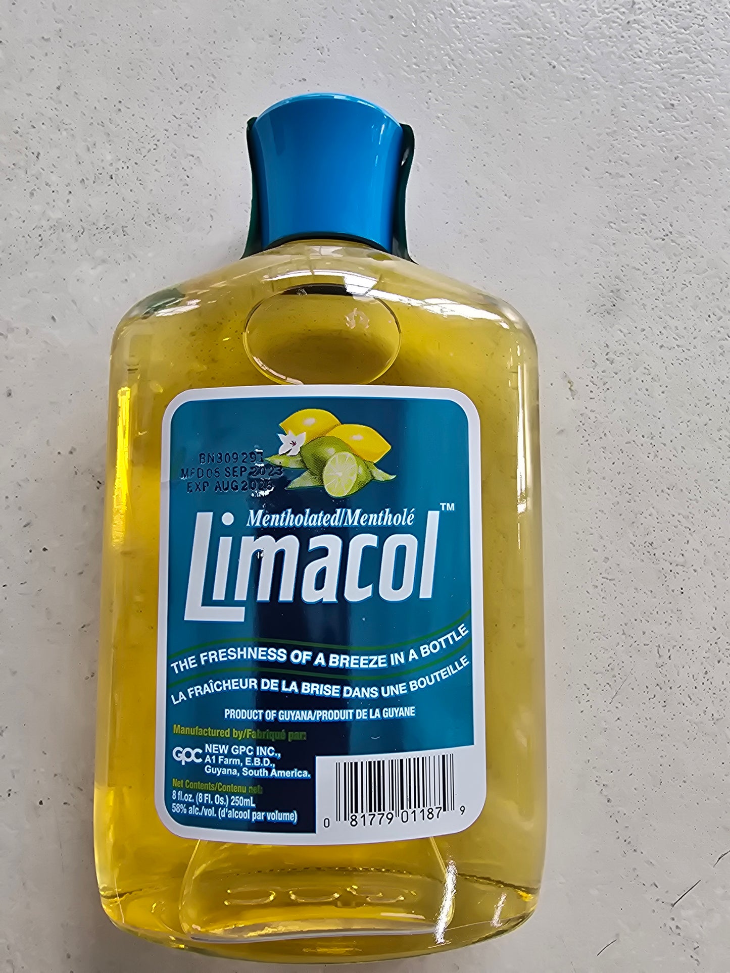 Limacol Menthol 250ml