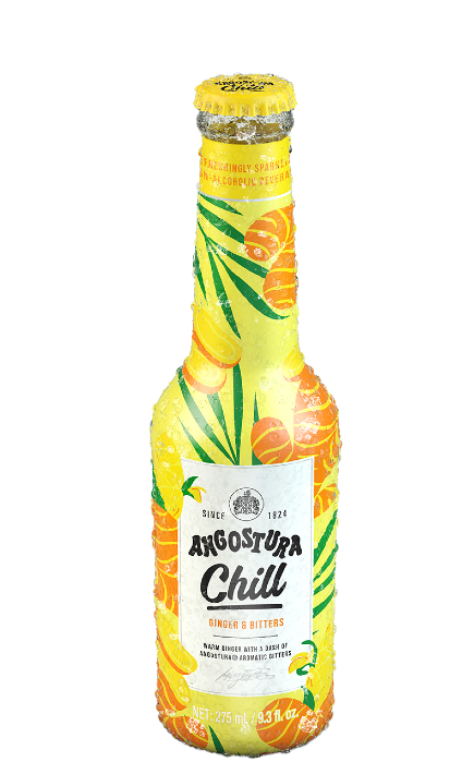 Angostura Ginger & Bitters Drink - Glass 275ml