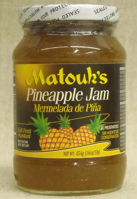 Matouk's Pineapple Jam - 454g