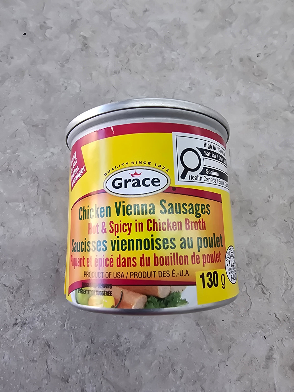 Vienna Sausage Hot & Spicy 130g