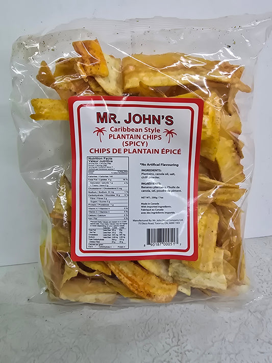 Plantain Chips Spicy 200g